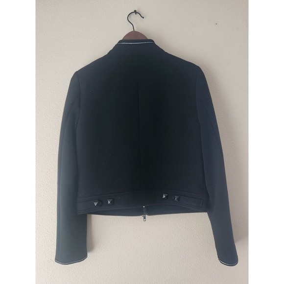 Seventy Two Changes Womens Black Full Zip Band Jacket Size 6 - Picture 3 of 6